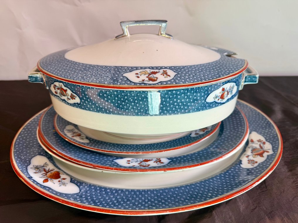 Royal Staffordshire, Ridgway - Tureen - " MING " - Semi Porcelain, Art of the Table - Exclusive Table Service #3.2