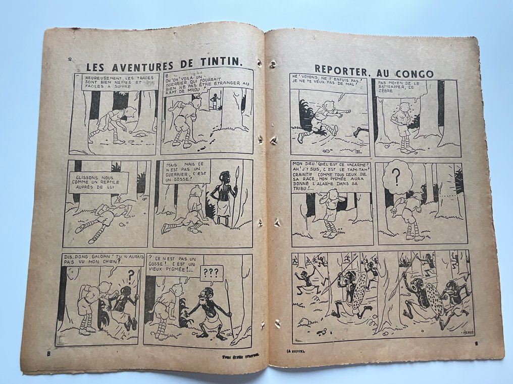 Petit XX - 19 mars 1931 - avec couverture dessinée et signée Hergé - 1931 #3.2