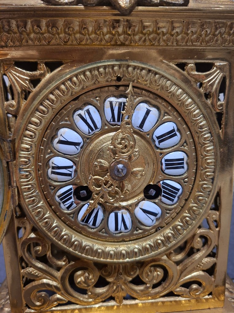 Ceas Cartel - non signé -   - Bronz aurit - 1850-1900 #4.3