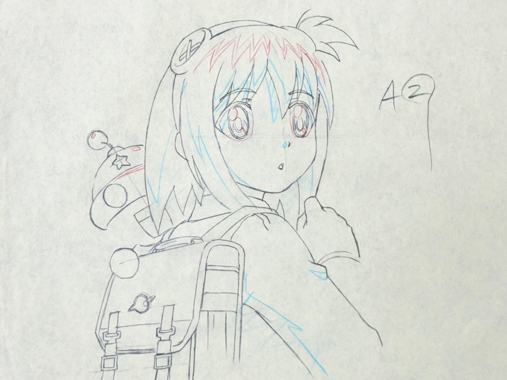 Studio Matrix - Original animations tegning - Ultimate Girls (2005) #1.0