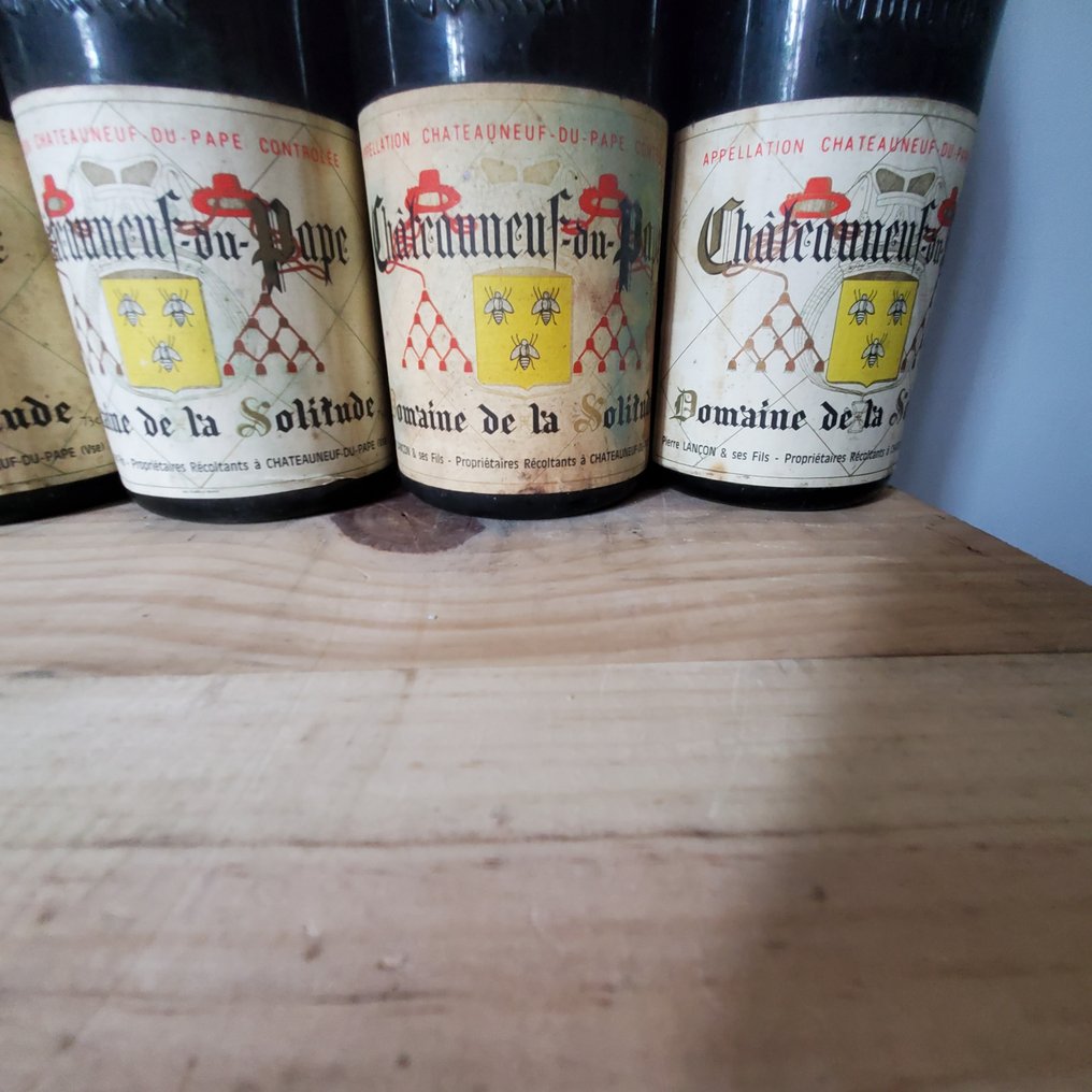 1975 Domaine de la Solitude - Châteauneuf-du-Pape - 6 Bottiglie (0,75 L) #2.1