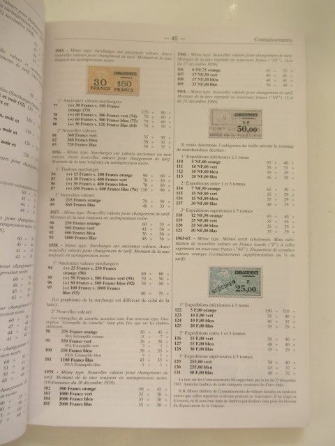 法國  - Yvert&Tellier 税务目录 #3.2