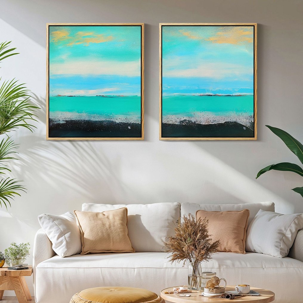 Noelia Correa Art - 2 Paintings Caliion XL #1.0