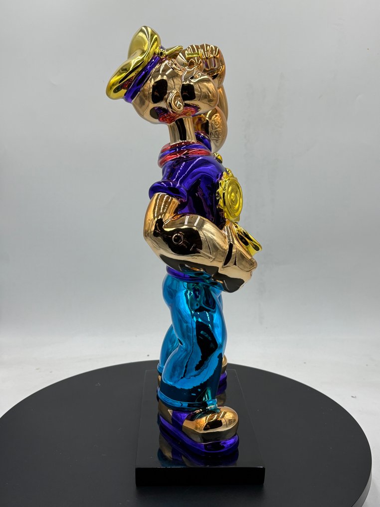 Naor - Sculpture, Popeye - 45 cm - Resin - 2024 #1.0
