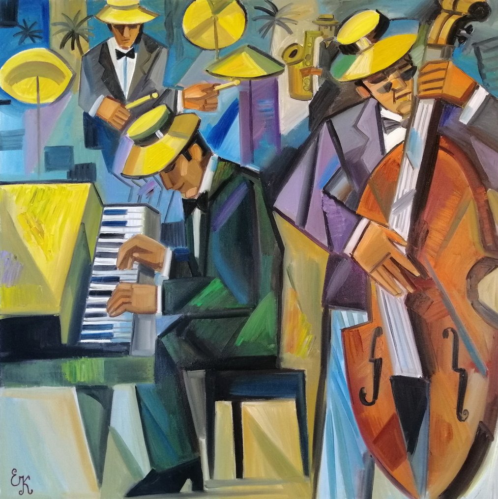 Elena Khmeleva - Improvisations de jazz. Large #1.0