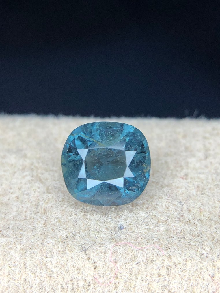 Nincs minimálár - 1 pcs  Kék, Zöld Spinell  - 1.23 ct - Nemzetközi Színes Drágakő Szövetség (ICA GemLab) - Lenyűgöző kék spinell #48 #1.0