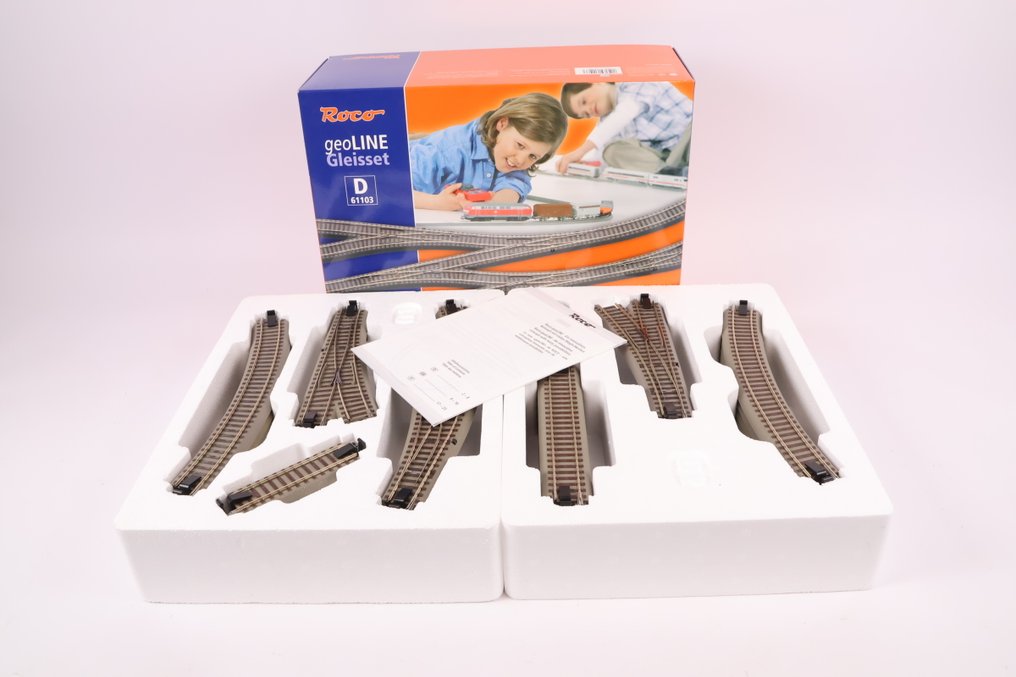 Roco H0 - 61103 - Modellvonat sínek (1) - GeoLine railsset D #1.0