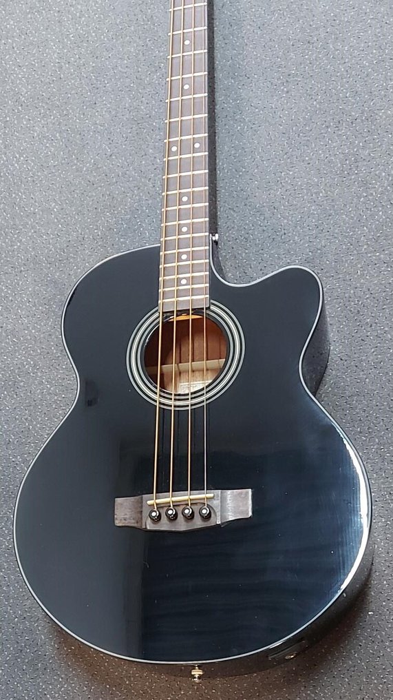 Cort - SJB5F-BKG2 - - 4-string acoustic bass guitar #2.1
