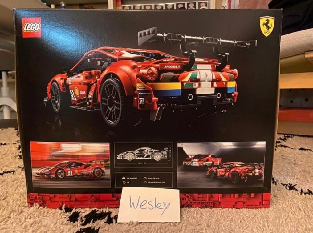 Lego Set - 42125 - Technic - Ferrari 488 GTE #1.0