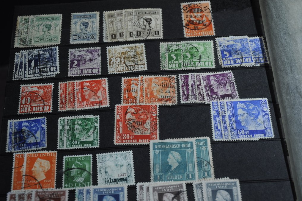 Territori d'oltremare olandesi - Collezione in album e un mucchio di cartoline inserite (178 foto) #4.3