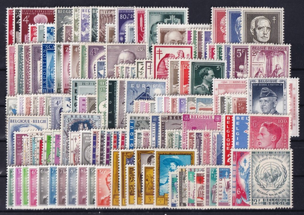 Belgien 1955/1961 - 7. årgangen - OBP/COB 961/1203 #1.0