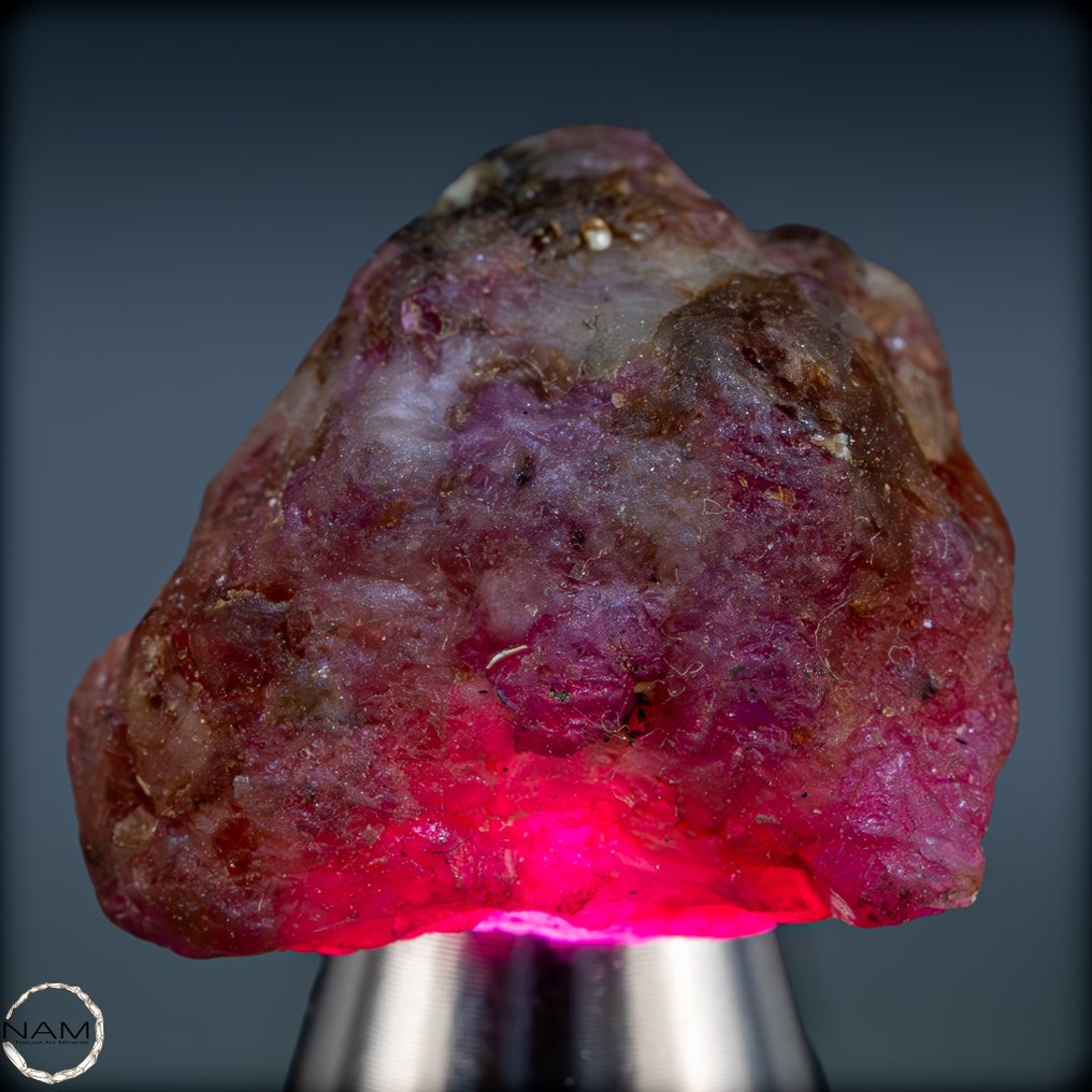 缅甸天然红宝石水晶 稀有的原石宝石,具有强烈的光泽 - 28.90 克拉- 5.78 g #1.0