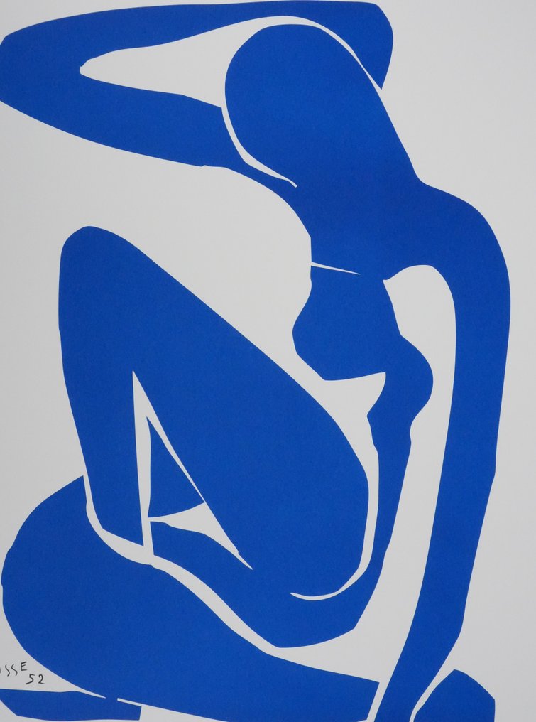 Henri Matisse (1869-1954) - Nu bleu assis #3.2