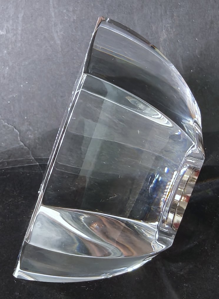 Desk clock - Baccarat -  Mid-century modern Crystal - 2000-2010 #1.0