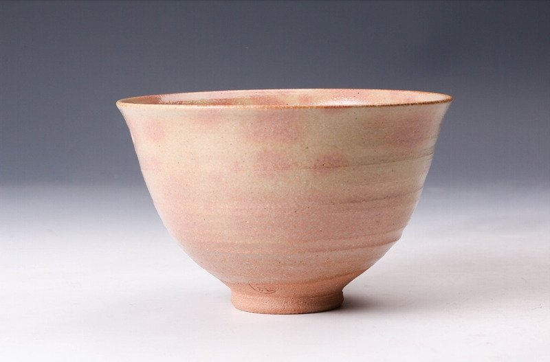 Refined Chawan “Gingetsu” by Takahashi Raku-sai – Elegant Dansai Work with Signed Tomobako, Cloth & - Chawan - Porcellana #2.1
