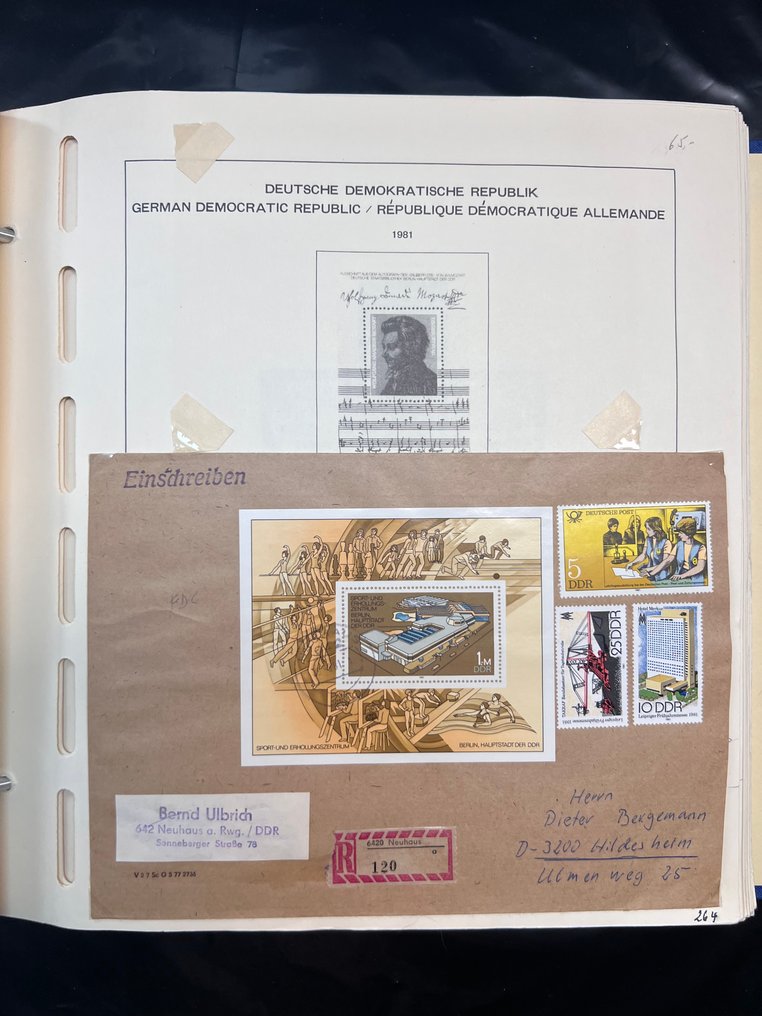 Niemiecka Republika Demokratyczna - Kolekcje Varia DDR w 3 albumach #2.1