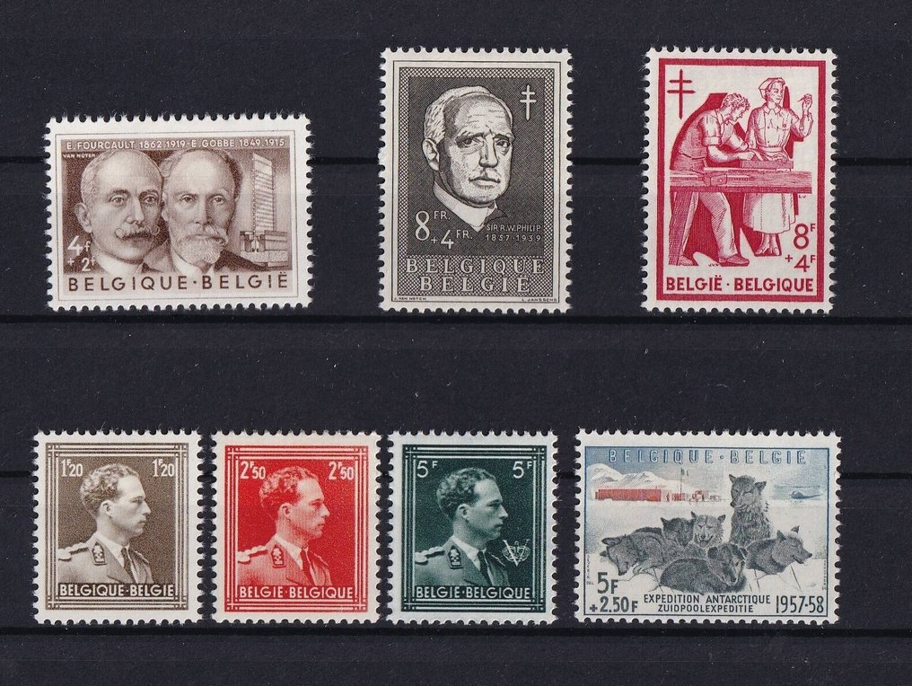 Belgien 1955/1961 - 7. årgangen - OBP/COB 961/1203 #4.3