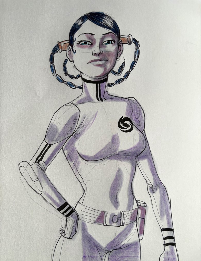 Les Chroniques de Sillage T1 + dédicace couleur - C - 1 Album - Genoptryk - 2007 #1.0