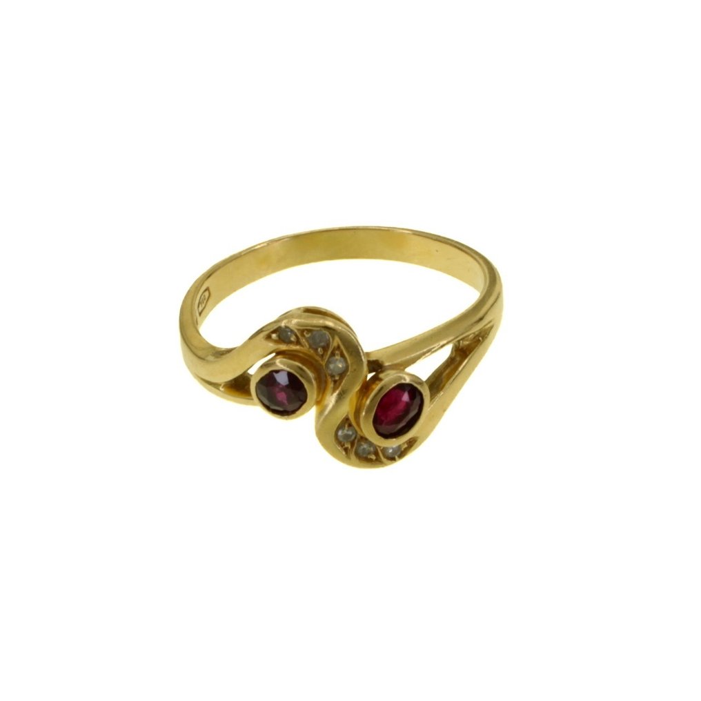 戒指 - 18 克拉 黃金 #1.0