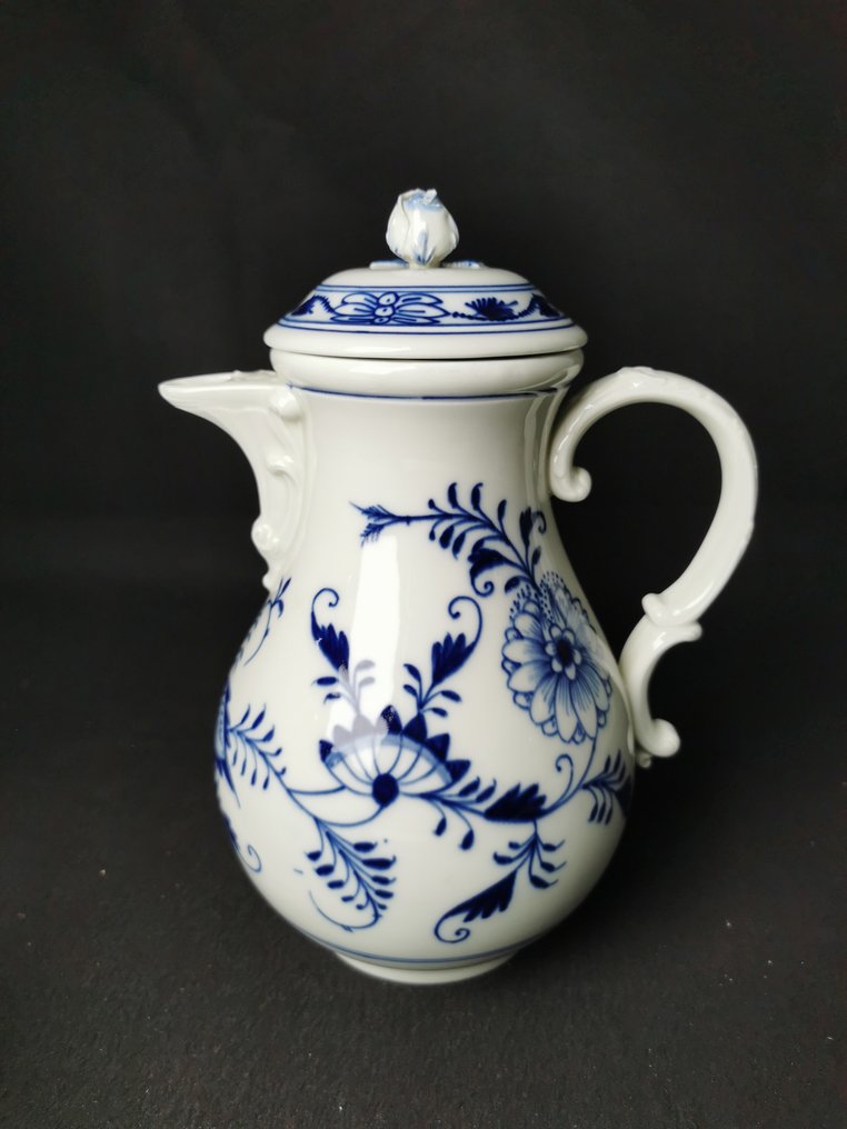 Meissen - Cipolla Blu - Caffettiera - XX secolo - Καφετιέρα - Πορσελάνη #3.2