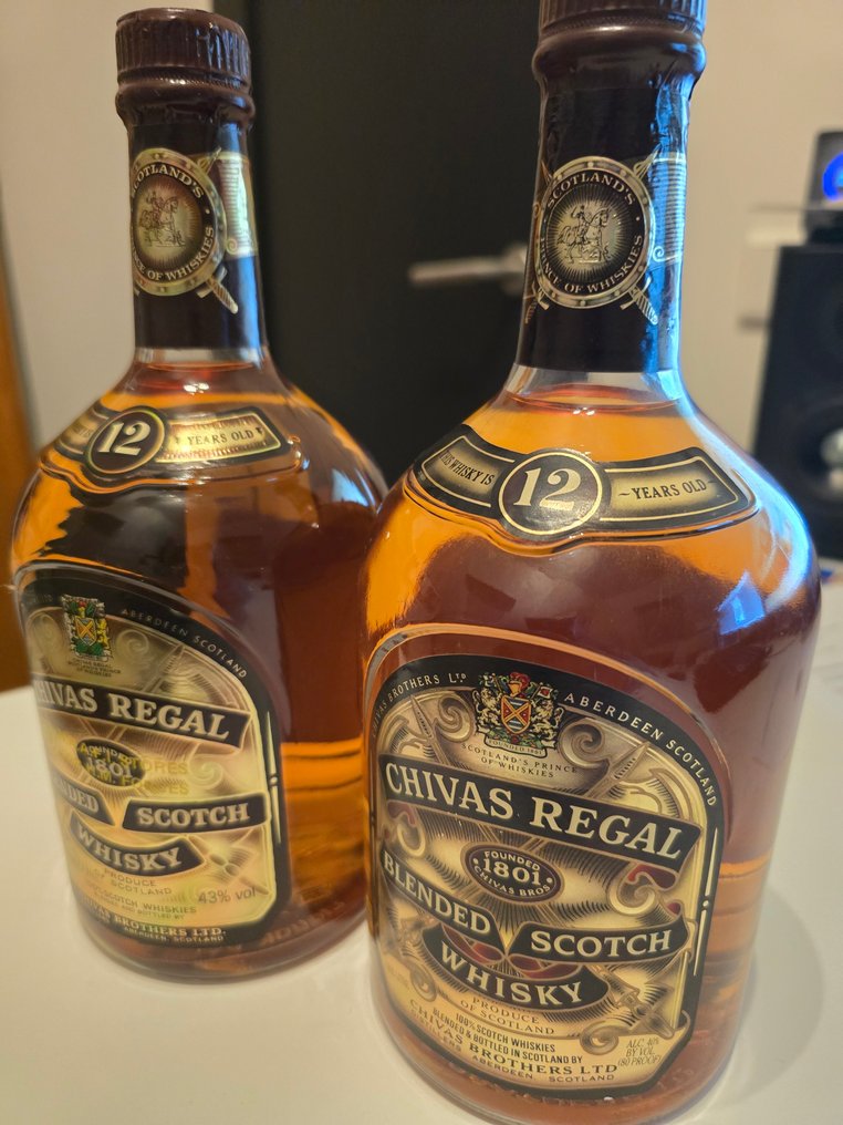 Chivas Regal 12 years old  - 1 Litre - 2 bottles #3.2