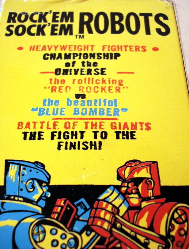 Mattel  - 戰士玩偶 Blue Bomber Rock'em Robots - 2000-2010 - 美國 #1.0