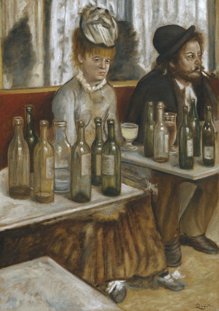 Maurizio Rapiti - La bevitrice di Assenzio e non solo (framed) #1.0