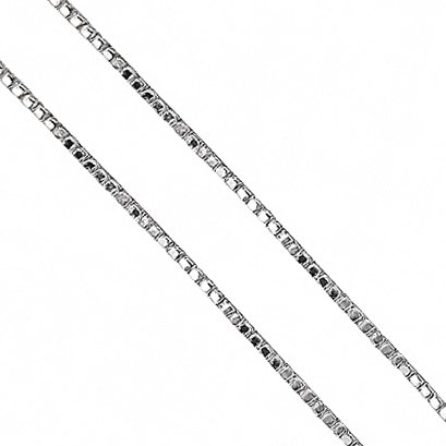 Κολιέ με μενταγιόν - 18 καράτια Λευκός χρυσός - 1.98ct. tw. Ακουαμαρίνης - Διαμάντι #2.1