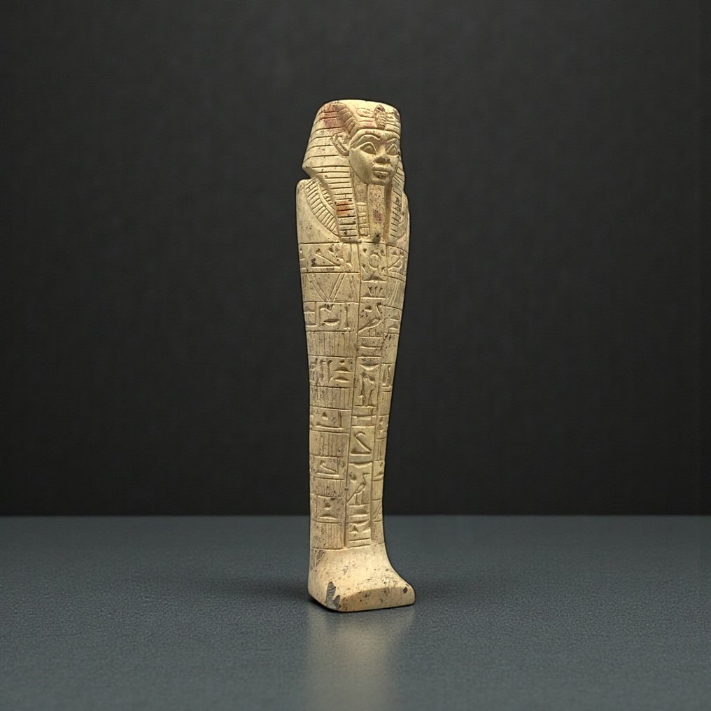 Replica of ancient Egyptian Ushabti Statue with Hieroglyphics (No reserve price) #1.0