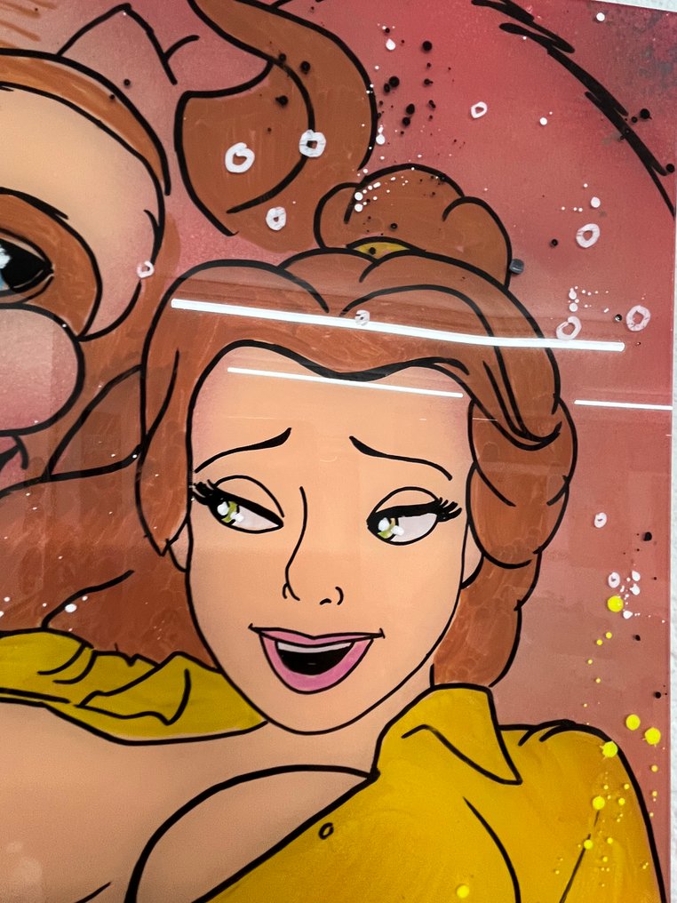 Alvin Silvrants - Tipsy Belle & The Beast - High Gloss cutting edge painting #3.2