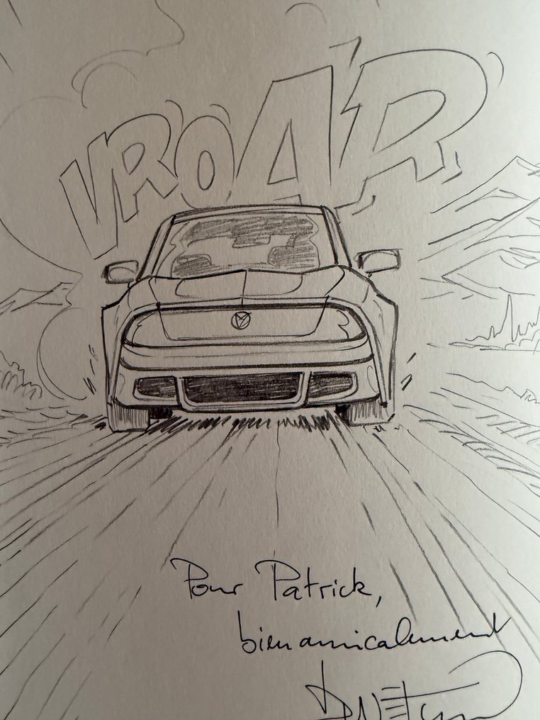 Michel Vaillant Nouvelle Saison T1 à T4 + 3x dédicace - 4x C - 4 Album - Prima edizione - 2012/2015 #4.3