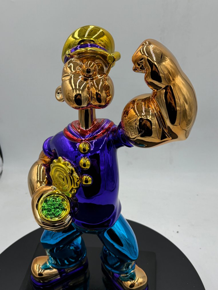 Naor - Sculpture, Popeye - 45 cm - Resin - 2024 #3.2