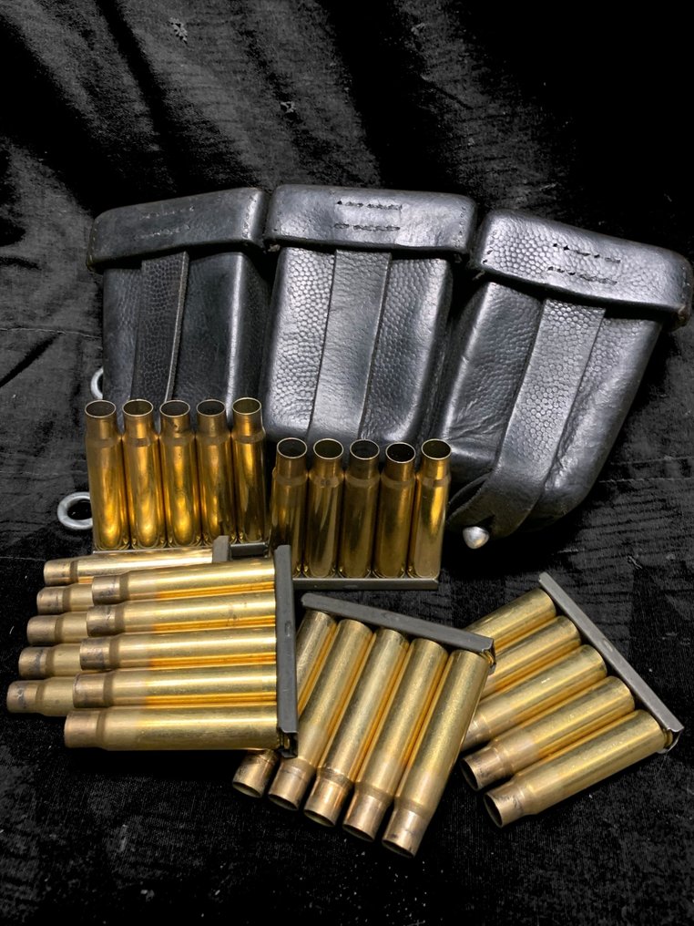 Γερμανία - Θήκη πυρομαχικών Mauser K98 μοντέλο WW2 BGS - Στρατιωτικά αξεσουάρ - 1950 #1.0