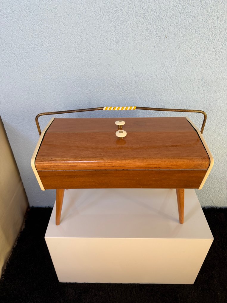 OPAL Kleinmöbel - Costurero - Contenedor de hilos - Madera - Asistente de costurera #1.0