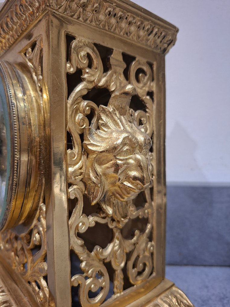 Ceas Cartel - non signé -   - Bronz aurit - 1850-1900 #3.2