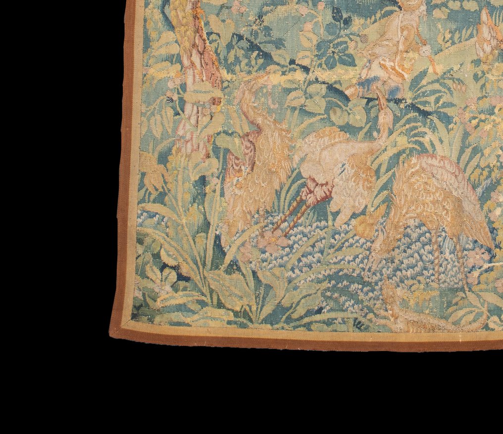 Audenarde - Arazzo  - 1.34 m - 1.28 m - Caccia e aironi #3.2