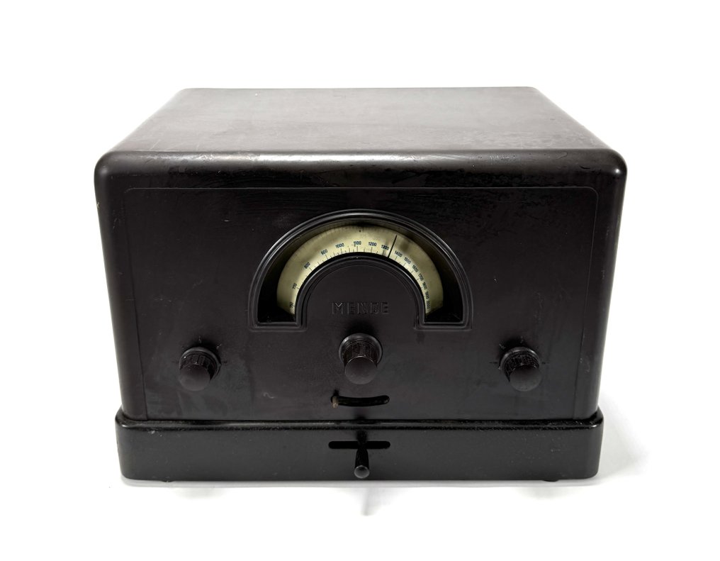 MILLE - Mende 169W Art Deco buizenradio, Ραδιόφωνο #1.0