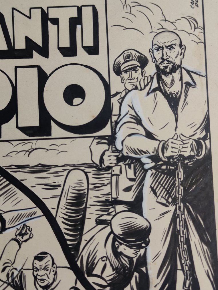 Cappadonia, Giuseppe - 1 Original cover - Gim Torissimo: I Trafficanti d'Oppio - 1948 #2.1