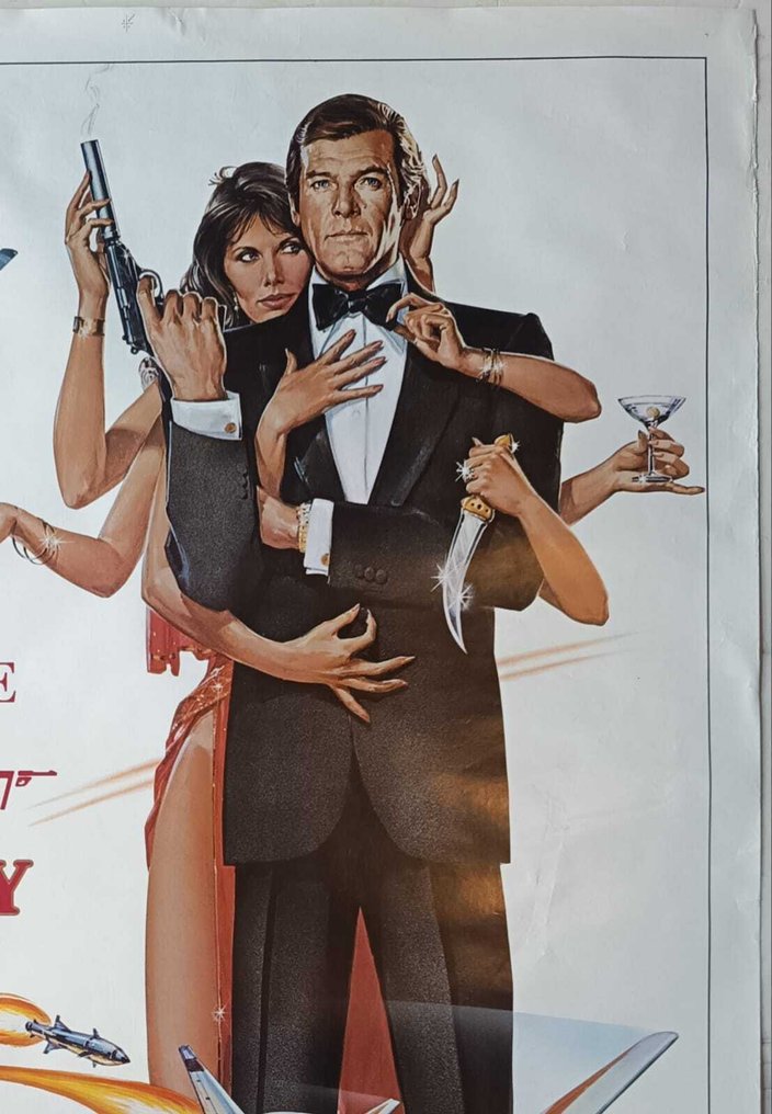 Daniel Goozee - James Bond 007: Octopussy - 1983 Original US Theatrical Release Poster (830011) - No Reserve !! #4.3