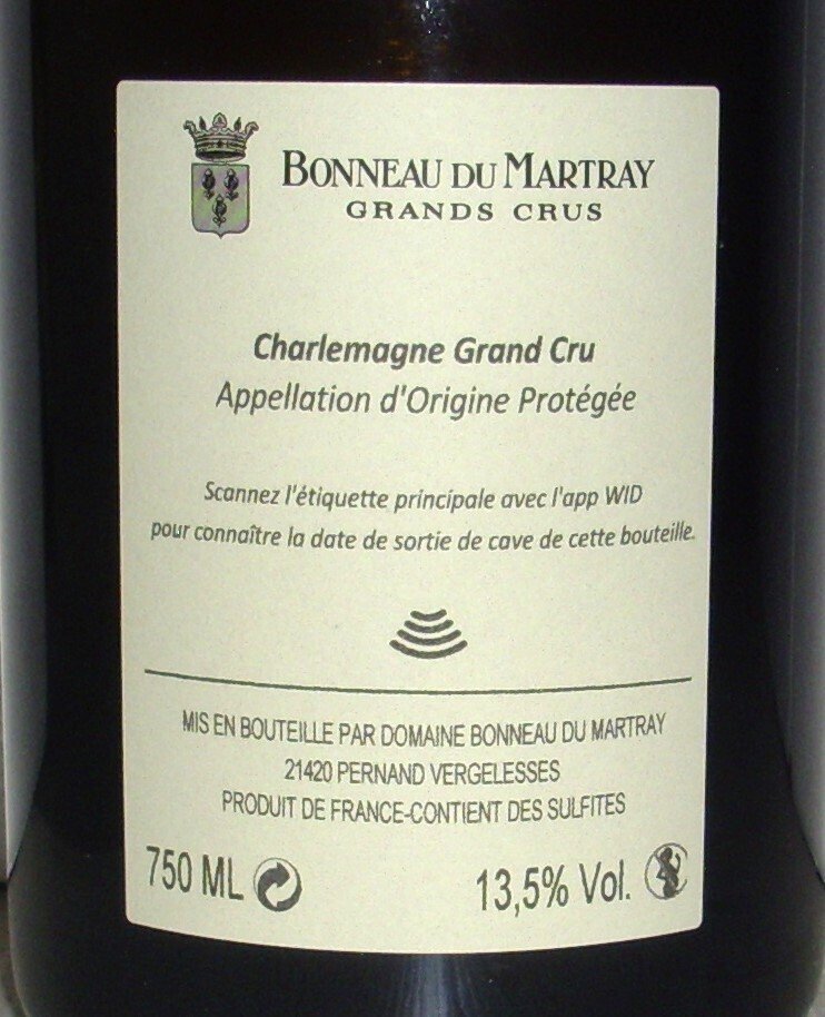 2022 Domaine Bonneau du Martray - Corton Charlemagne Grand Cru - 1 Bottle (0.75L) #2.1