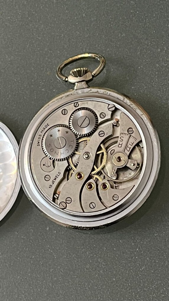 Technos Vintage - Masonic pocket watch - 1900-1949 #4.3