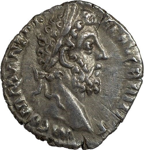 Romarriket. Marcus Aurelius (AD 161-180). Denarius AD 168 Rome. Fortuna Redux (Ingen mindstepris) #1.0