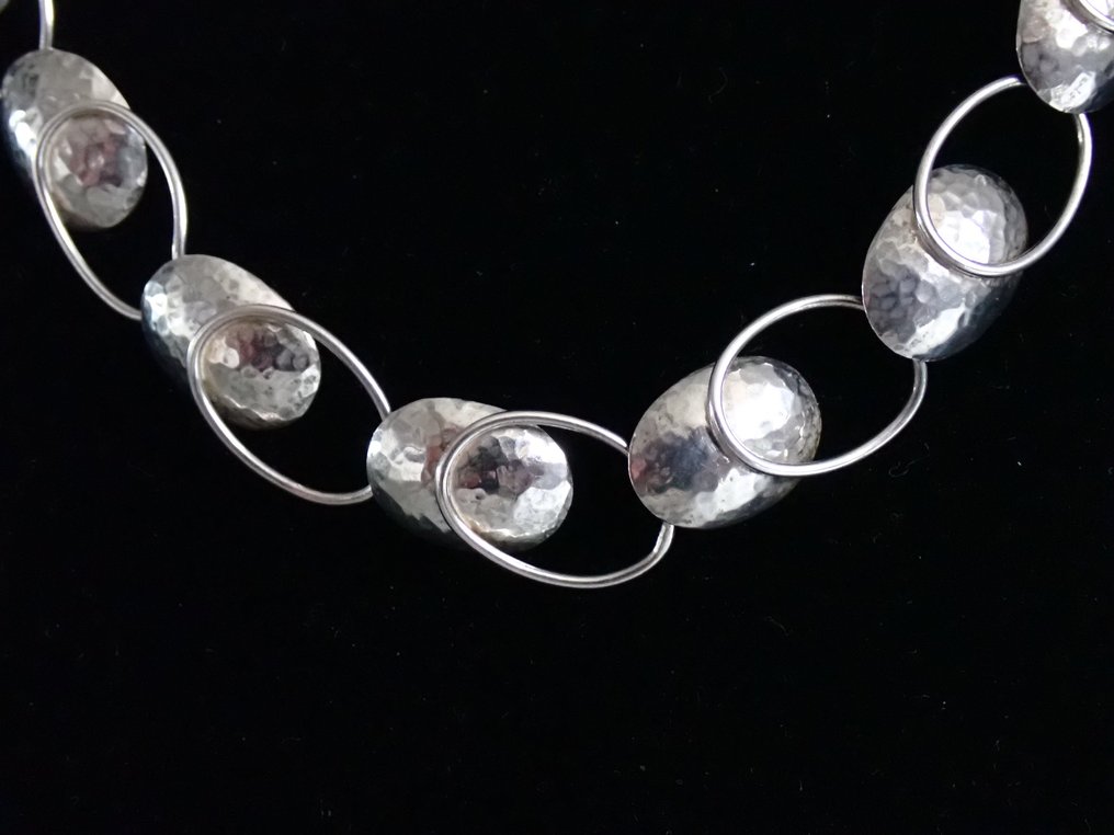 Prata - Colar - Art Deco "Perli" #2.1