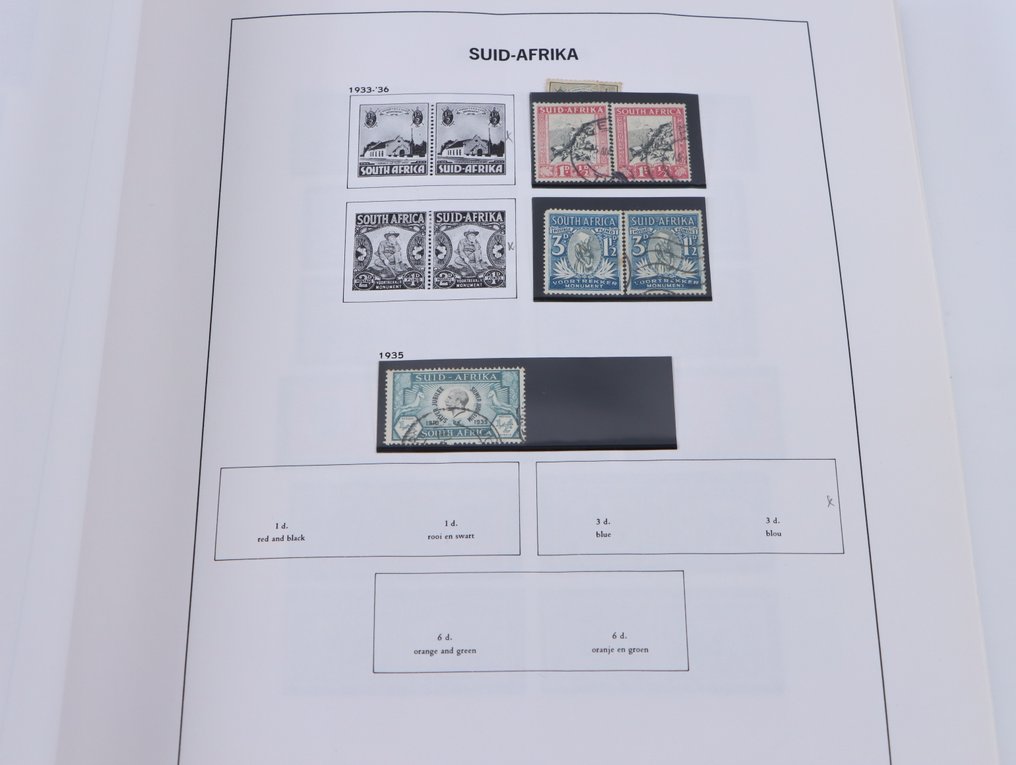 南非 1910/2001 - 盖章收藏在 davo 相册中 #3.2