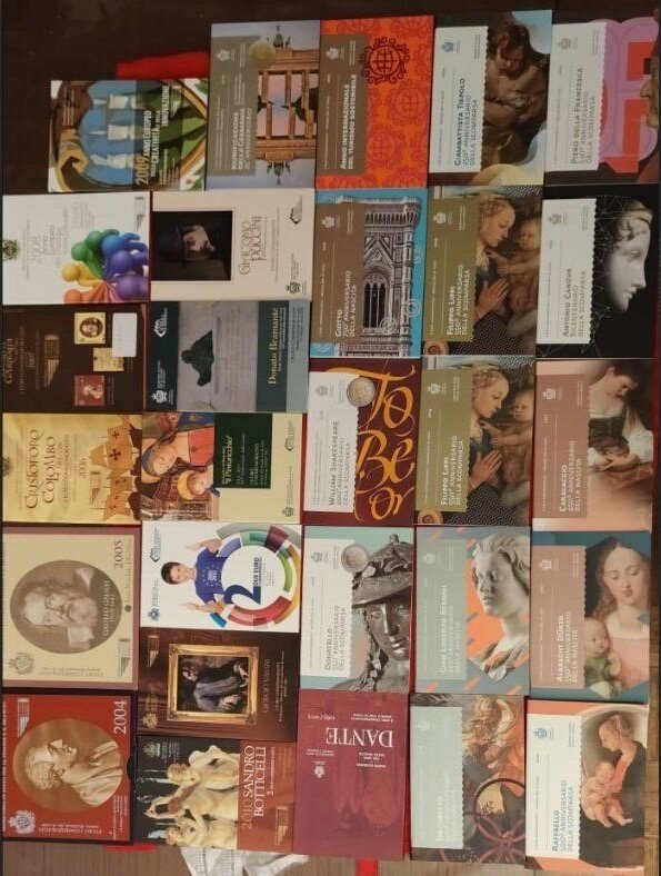 聖馬力諾. 2 Euro 2004/2022 (28 monnaies) #1.0