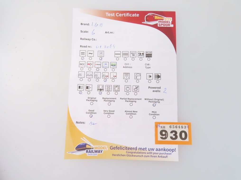 LGB G - 2064 - Model train railcar (1) - VT 2064 Railbus - Borkumer KLeinbahn A.G #4.3