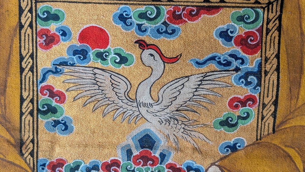 2x groot voorouderschilderij - local - 中國 (沒有保留價) #3.2