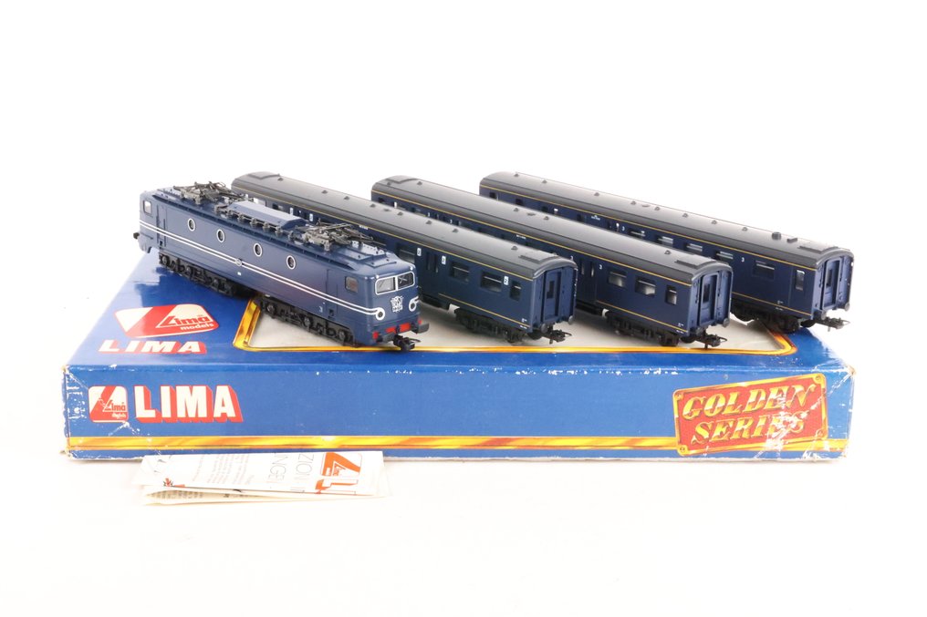 Lima H0 - 149720 - Ensemble de train (1) - Série 1300 avec un train de wagons de plan E. - NS #2.1