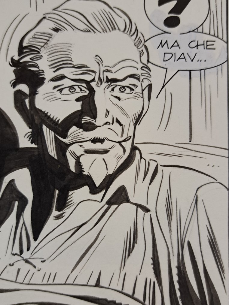 Monti, Vincenzo - 2 Original page - Tex: Orme sulla Sabbia - 1991 #2.1