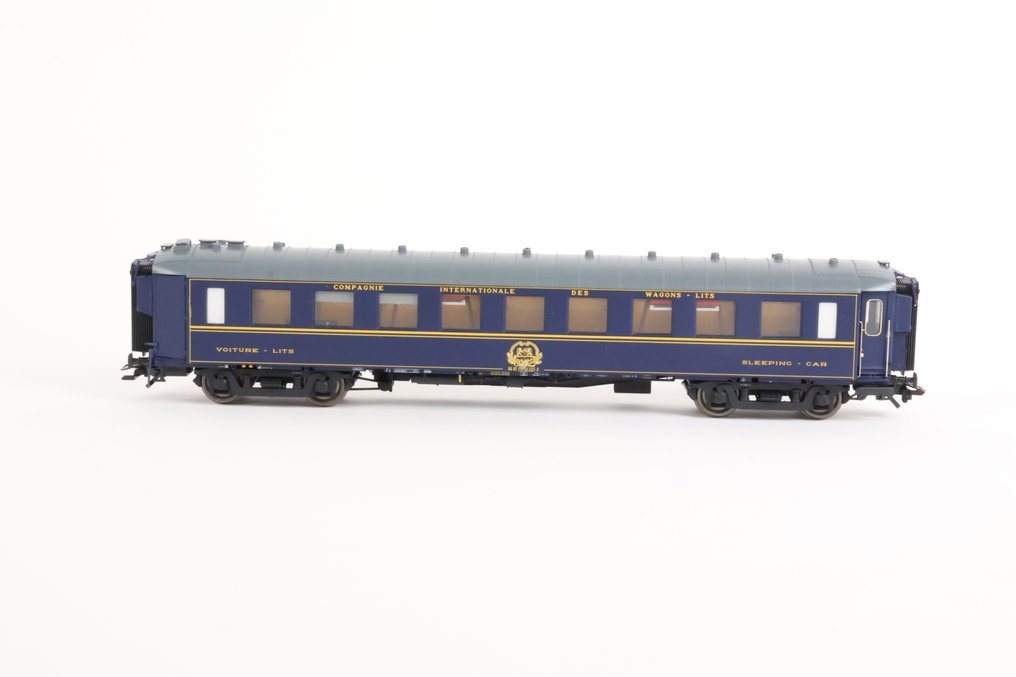 LS Models H0 - 49128 - Machetă tren transport călători (1) - Slaaprijtuig WL F - CIWL #1.0